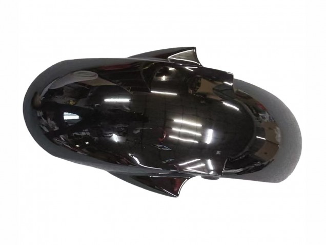 2003-2004 Yamaha YZF R6 Motorcycle Fairing - White Glossy Black
