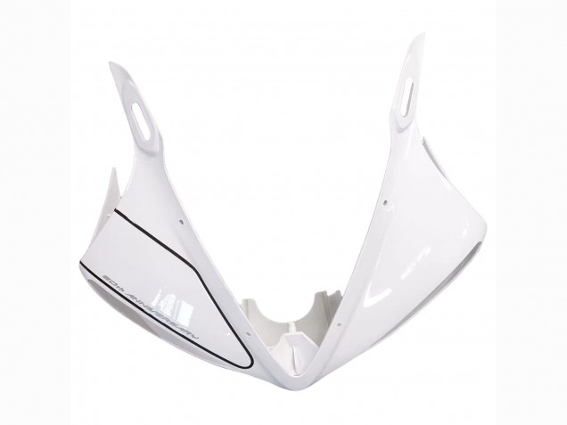 2006-2009 Yamaha YZF R6S Motorcycle Fairings - White Glossy Black
