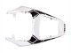 2006-2009 Yamaha YZF R6S Motorcycle Fairings - White Glossy Black