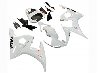 Cheap 2003-2004 Yamaha YZF R6 Motorcycle Fairing - White