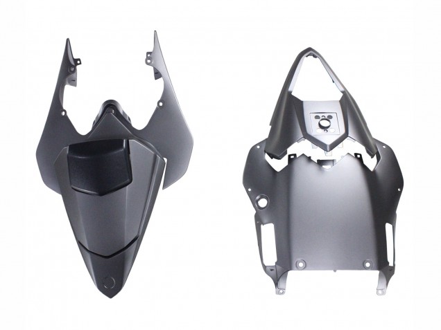 2008-2016 Yamaha YZF 600 R6 Motorcycle Fairings - Grey Black Carbon Fiber Style