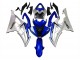 2008-2016 Yamaha YZF 600 R6 Motorcycle Fairings - Silver Blue