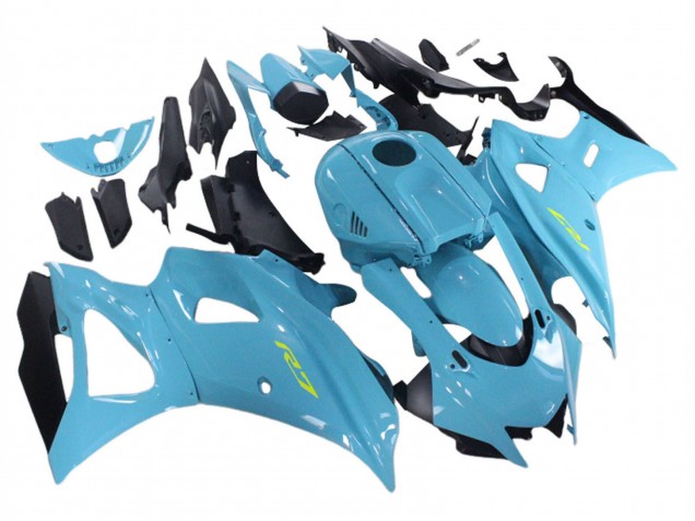 2021-2024 Yamaha YZF R7 Motorcycle Fairings - Blue
