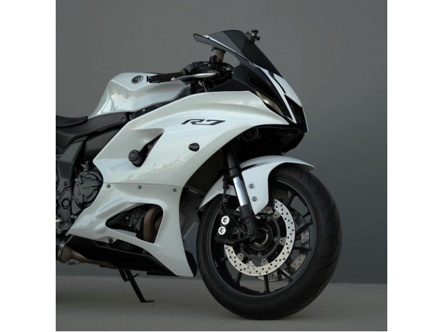 2021-2024 Yamaha YZF R7 Motorcycle Fairings - Glossy White