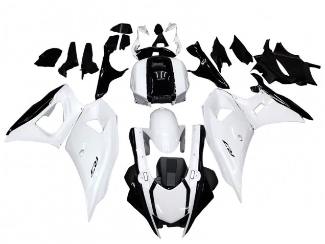 2021-2024 Yamaha YZF R7 Motorcycle Fairings - Glossy White