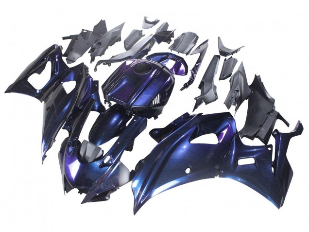 2021-2024 Yamaha YZF R7 Motorcycle Fairings - Gradient Blue Purple