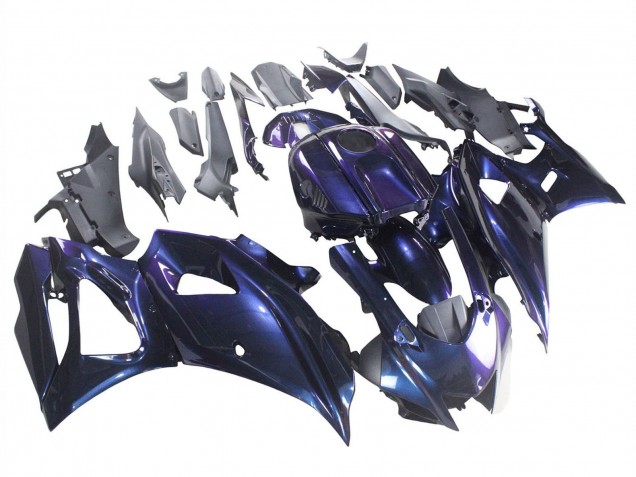 2021-2024 Yamaha YZF R7 Motorcycle Fairings - Gradient Blue Purple