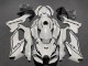 2021-2025 Kawasaki ZX10R Motorcycle Fairings - Pearl White Black
