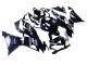 2019-2022 Kawasaki ZX6R Motorcycle Fairings - Glossy Black White