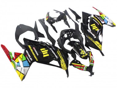 Cheap 2013-2024 Kawasaki EX300 Motorcycle Fairings - Glossy Black Yellow Red Green Blue White