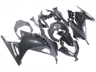 Cheap 2013-2024 Kawasaki EX300 Motorcycle Fairings - Glossy Black