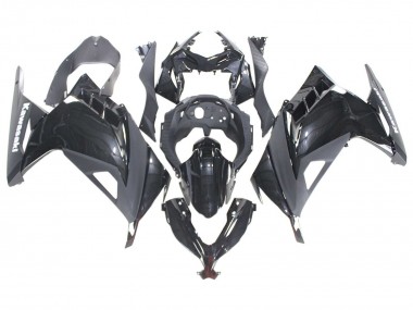 Cheap 2013-2024 Kawasaki EX300 Motorcycle Fairings - Glossy Black