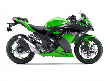 Cheap 2013-2024 Kawasaki EX300 Motorcycle Fairing - Green Black