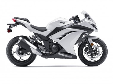 Cheap 2013-2024 Kawasaki EX300 Motorcycle Fairings - White Black