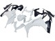 2013-2024 Kawasaki EX300 Motorcycle Fairings - White Black