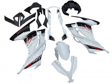 Cheap 2013-2024 Kawasaki EX300 Motorcycle Fairings - White Red Black