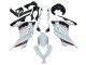2013-2024 Kawasaki EX300 Motorcycle Fairings - White Red Black