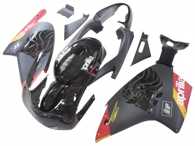 Cheap 2000-2005 Aprilia RS125 Motorcycle Fairings - Black Red Yellow