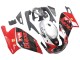 2000-2005 Aprilia RS125 Motorcycle Fairings - Red Black Silver Racing