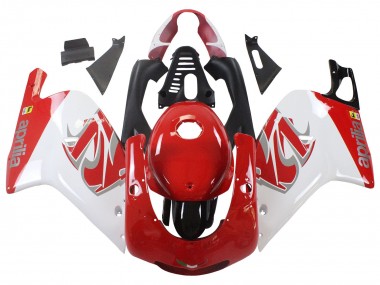 Cheap 2000-2005 Aprilia RS125 Motorcycle Fairings - White Red