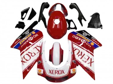 Cheap 2000-2005 Aprilia RS125 Motorcycle Fairings - White Red Yellow Blue Xerox