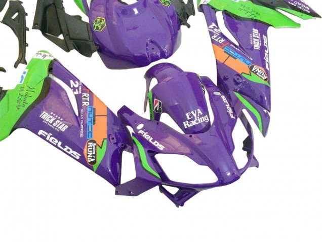 2006-2011 Aprilia RS125 Motorcycle Fairings - Purple Green Red