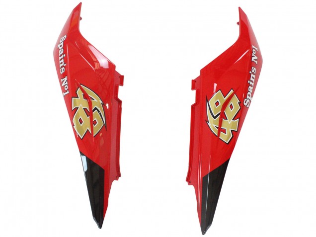 2006-2011 Aprilia RS125 Motorcycle Fairings - Red White Yellow Black