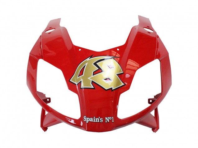 2006-2011 Aprilia RS125 Motorcycle Fairings - Red White Yellow Black