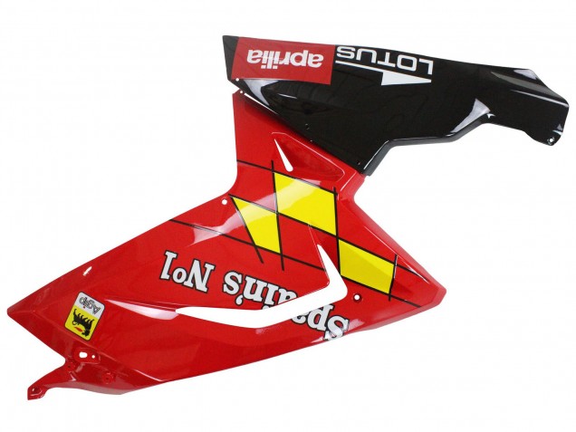 2006-2011 Aprilia RS125 Motorcycle Fairings - Red White Yellow Black