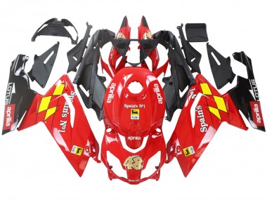 Cheap 2006-2011 Aprilia RS125 Motorcycle Fairings - Red White Yellow Black