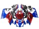 2006-2011 Aprilia RS125 Motorcycle Fairings - Blue Red