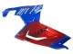 2006-2011 Aprilia RS125 Motorcycle Fairings - Blue Red