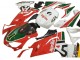 2006-2011 Aprilia RS125 Motorcycle Fairings - White Red Green