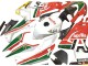 2006-2011 Aprilia RS125 Motorcycle Fairings - White Red Green