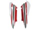 2006-2011 Aprilia RS125 Motorcycle Fairings - White Red Black