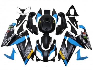 Cheap 2006-2011 Aprilia RS125 Motorcycle Fairings - Black Blue Yellow