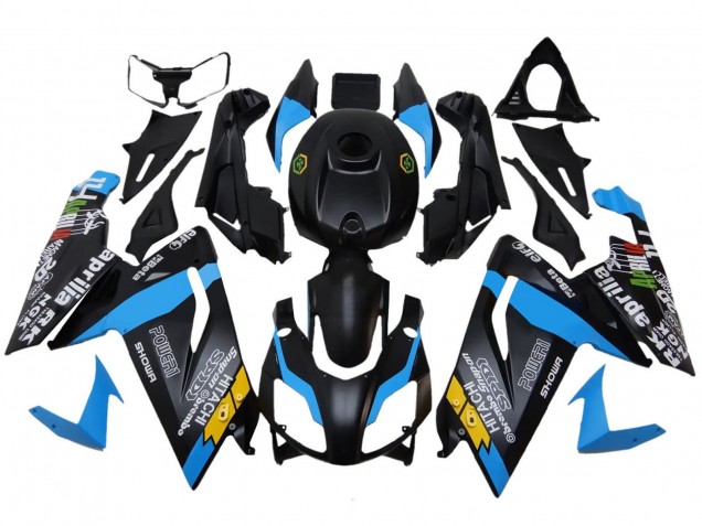 2006-2011 Aprilia RS125 Motorcycle Fairings - Black Blue Yellow