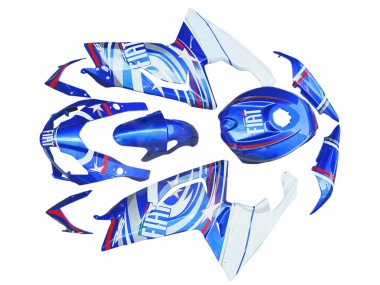 Cheap 2006-2011 Aprilia RS125 Motorcycle Fairings - White Blue Red
