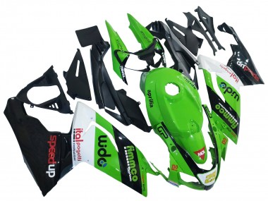 Cheap 2006-2011 Aprilia RS125 Motorcycle Fairing - Green White Black