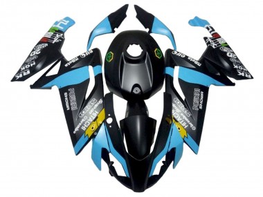 Cheap 2006-2011 Aprilia RS125 Motorcycle Fairings - Light Blue Black Yellow