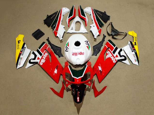2006-2011 Aprilia RS125 Motorcycle Fairings - Red White Black Yellow