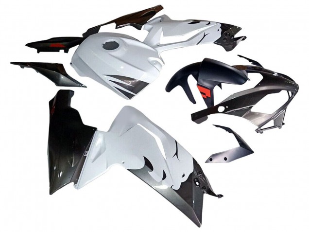 2006-2011 Aprilia RS125 Motorcycle Fairings - White Black