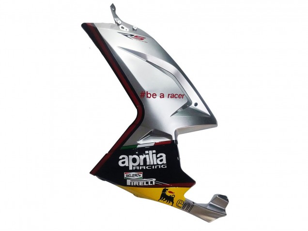 2006-2011 Aprilia RS125 Motorcycle Fairings - Silver Black