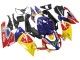 2006-2011 Aprilia RS125 Motorcycle Fairings - Yellow Dark Blue Red Bull