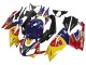 2006-2011 Aprilia RS125 Motorcycle Fairings - Yellow Dark Blue Red Bull