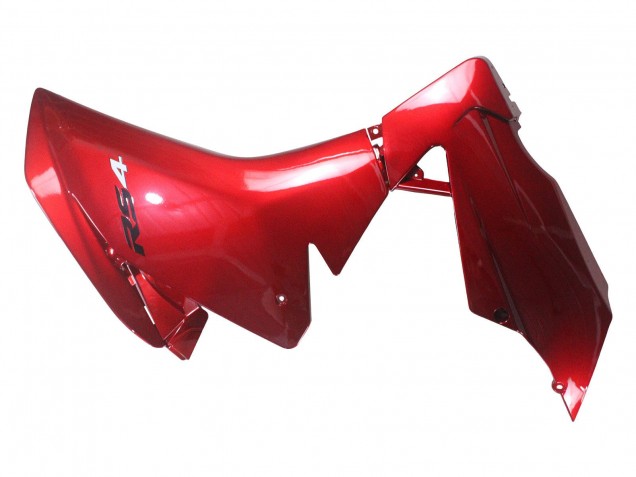 2012-2018 Aprilia RS4 50 125 Motorcycle Fairing - Red Matte Black