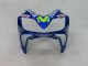 2004-2007 Honda CBR600 F4i Motorcycle Fairings - Blue Yellow Green MoviStar