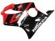 2004-2007 Honda CBR600 F4i Motorcycle Fairing - Red Glossy Black