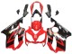 2004-2007 Honda CBR600 F4i Motorcycle Fairing - Red Glossy Black