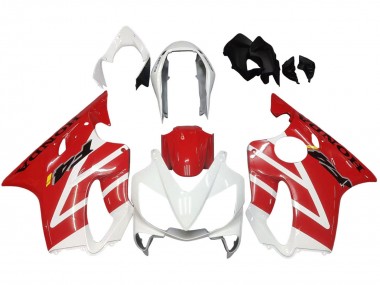 Cheap 2004-2007 Honda CBR600 F4i Motorcycle Fairings - White Red
